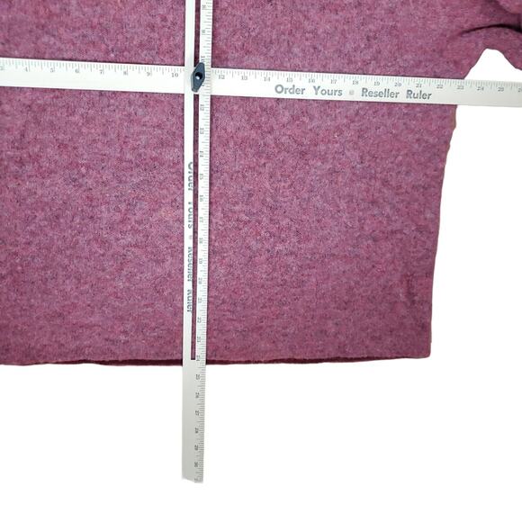 CP Shades Sausalito Wool Blend Pullover Sweater M/L Pink Red 46" Bust Long Sleev - Picture 10 of 11